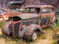 Autowrack aus den 40er Jahren des 20.Jh - Insel Fårö